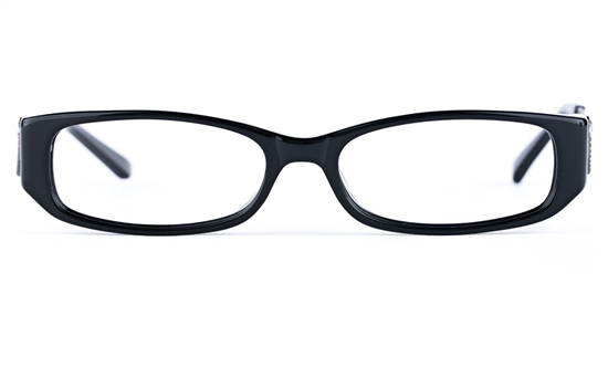 Vista First 0809 Stainless Steel/ZYL  Womens Oval Full Rim Optical Glasses