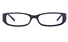 Vista First 0809 Stainless Steel/ZYL  Womens Oval Full Rim Optical Glasses