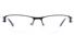 Vista First U3312 Stainless steel Mens&Womens Oval Semi-rimless Optical Glasses