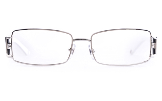 Versace VE1163B Stainless steel/Acetate Womens Square Full Rim Optical Glasses