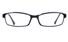 Poesia 7007 SMOOTH ULTEM Mens&Womens Oval Full Rim Optical Glasses