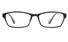 Poesia 7005 SMOOTH ULTEM Mens&Womens Oval Full Rim Optical Glasses