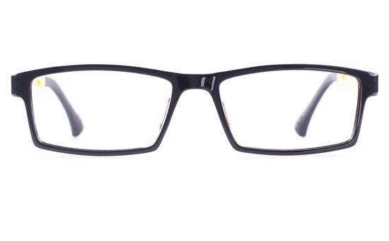 Poesia 7006 MATTE Mens&Womens Square Full Rim Free Glasses sale As Is