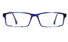 Poesia 7003 TEXTURE ULTEM Mens&Womens Rectangle Full Rim Optical Glasses