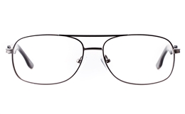 Vista First 1630 Stainless steel Mens Square Full Rim Optical Glasses for Fashion,Classic,Nose Pads Bifocals
