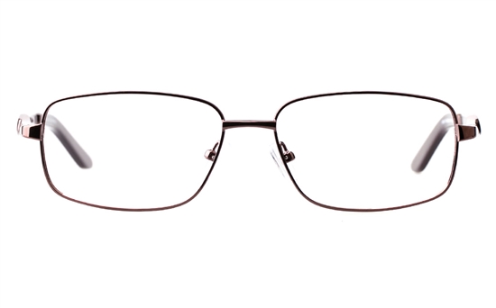 Vista Sport Stainless steel Mens Square Full Rim Optical Glasses