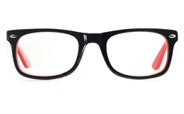 Vista Kids H1021 Acetate(ZYL) Kids Square Full Rim Optical Glasses for Classic,Party Bifocals