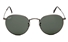 Ray-Ban 0RB3447 ROUND METAL Metal Mens & Womens Full Rim Sunglasses