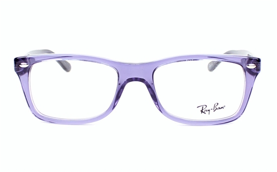 purple ray ban frames