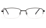 Poesia 6035 Stainless steel Mens & Womens Semi-rimless Optical Glasses