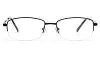 Poesia 6035 Stainless steel Mens & Womens Semi-rimless Optical Glasses