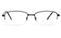 Poesia 6035 Stainless steel Mens & Womens Semi-rimless Optical Glasses