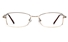 Poesia 6042 Stainless steel Womens Full Rim Optical Glasses