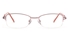Poesia 6041 Stainless steel Womens Semi-rimless Optical Glasses