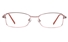 Poesia 6042 Stainless steel Womens Full Rim Optical Glasses