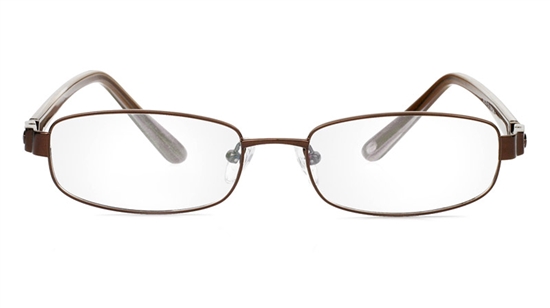 Vista First 1073 Stainless Steel/ZYL Full Rim Womens Optical Glasses
