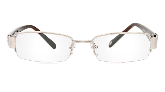 Vista First 1065 Stainless Steel/ZYL Half Rim Mens Optical Glasses Vista First 1065 Stainless Steel/ZYL Half Rim Mens Optical Glasses