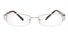 Vista First 1065 Stainless Steel/ZYL Half Rim Mens Optical Glasses Vista First 1065 Stainless Steel/ZYL Half Rim Mens Optical Glasses