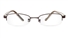 Vista First 1043 Stainless Steel/ZYL Mens&Womens Half Rim Optical Glasses