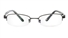 Vista First 1043 Stainless Steel/ZYL Mens&Womens Half Rim Optical Glasses