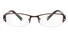 Vista First 1067 Stainless Steel/ZYL Half Rim Mens Optical Glasses