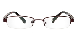 Vista First 1049 Stainless Steel/ZYL Mens&Womens Half Rim Optical Glasses