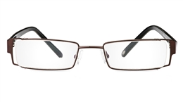 Vista First 1039 Stainless Steel/ZYL Full Rim Mens Optical Glasses for Classic,Party,Sport,Nose Pads 