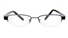 Vista First 1069 Stainless Steel/ZYL Half Rim Mens Optical Glasses