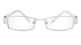 Vista First 1059 Stainless Steel/ZYL Full Rim Mens Optical Glasses for Fashion,Nose Pads 