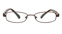 Vista First 1048 Stainless Steel/ZYL Full Rim Mens Optical Glasses for Classic,Party,Sport,Nose Pads 