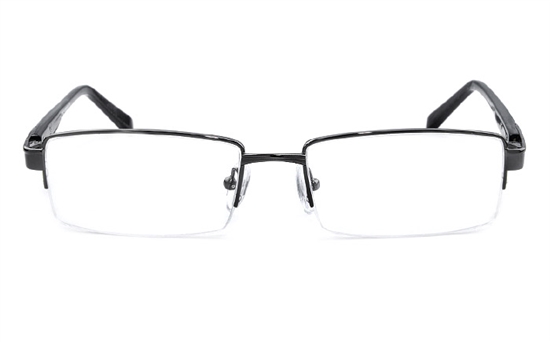 Vista First 1101 Stainless Steel Mens&Womens Half Rim Optical Glasses