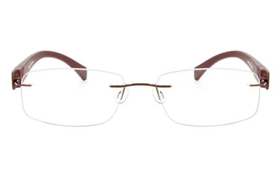 Vista First 5018 Rimless Stainless Steel Man & Woman Optical Glasses