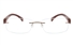 Vista First 5018 Rimless Stainless Steel Man & Woman Optical Glasses
