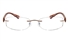 Vista First 5016 Stainless Steel Mens&Womens None Optical Glasses