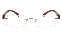 Vista First 5019 Stainless Steel Mens&Womens None Optical Glasses