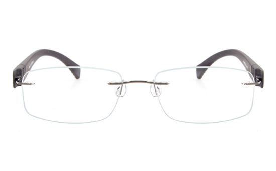 Vista First 5018 Rimless Stainless Steel Man & Woman Optical Glasses