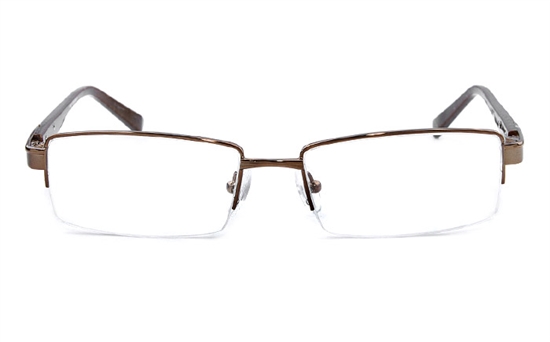 Vista First 1101 Stainless Steel Mens&Womens Half Rim Optical Glasses