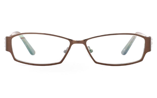 OD-021 Stainless Steel/ZYL Mens&Womens Full Rim Optical Glasses