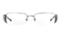 CR3457 Stainless Steel/ZYL Half Rim Womens Optical Glasses