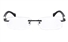 Vista First 1605 None Womens Optical Glasses