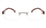 Vista First 5022 Stainless Steel Mens&Womens Rimless Optical Glasses