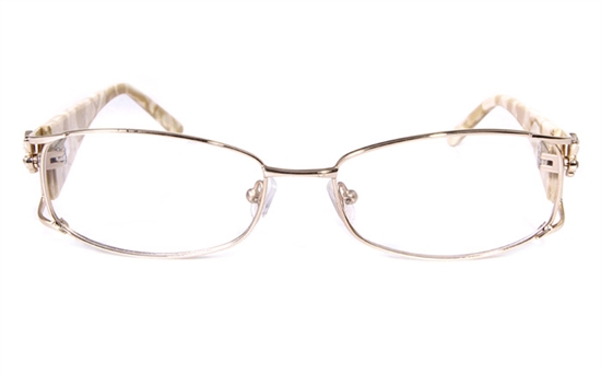 Vista First 8802 Stainless Steel/ZYL Full Rim Womens Optical Glasses Vista First 8802 Stainless Steel/ZYL Full Rim Womens Optical Glasses