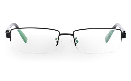 9871 Monel Half Rim Mens Optical Glasses