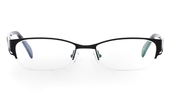 OD-039 Stainless Steel/ZYL Mens&Womens Half Rim Optical Glasses