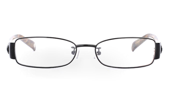CR3460 Stainless Steel/ZYL Full Rim Womens Optical Glasses