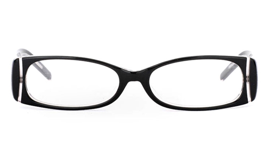 CR3499 Stainless Steel/ZYL Full Rim Womens Optical Glasses