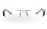 VPR629 Stainless Steel/ZYL Mens&Womens Half Rim Optical Glasses