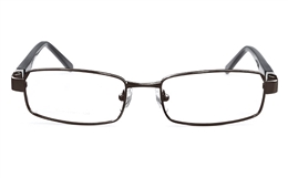 Vista First 1612 Stainless Steel Mens Womens Full Rim Optical Glasses for Classic,Party,Sport,Nose Pads Bifocals