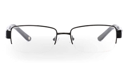 CR3492B Stainless Steel/ZYL Half Rim Mens Optical Glasses