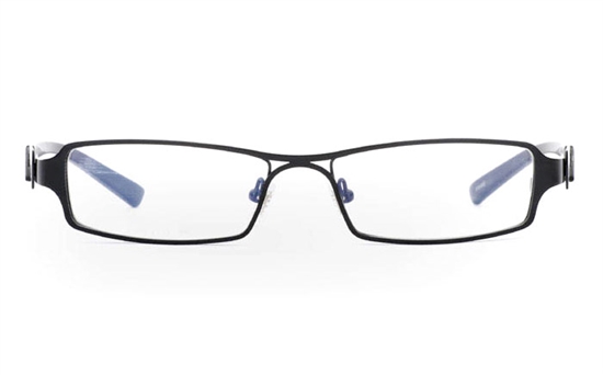 E1013 Stainless Steel Half Rim Mens Optical Glasses